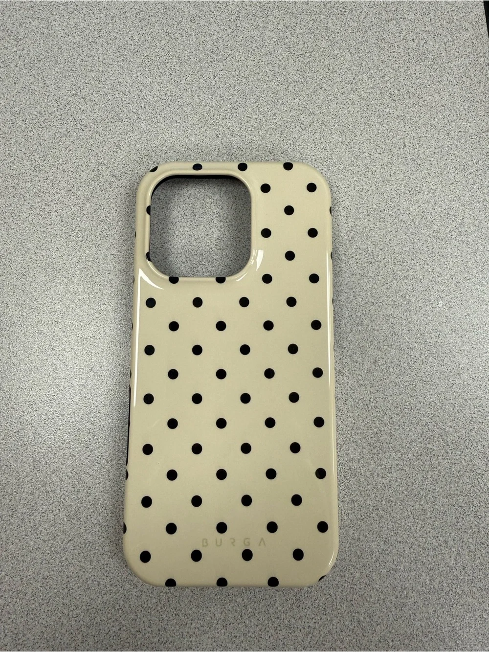 Burga Beige Polka Dot for iPhone 16 Pro